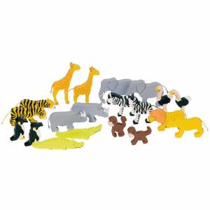 Goki Wooden African Animals