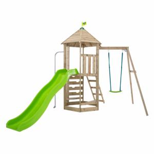 TP Castlewood Tower with Single Swing and Ripple Slide