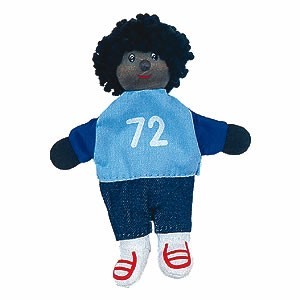 Fiesta Black Boy Finger Puppet