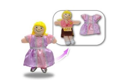 Fiesta Cinderella Finger Puppet