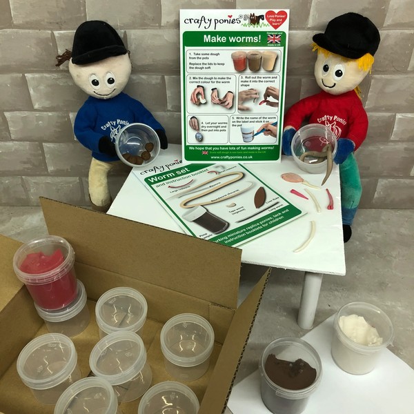 Crafty Ponies Worm Set Make and learn about worms