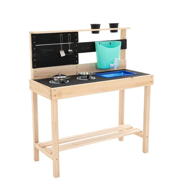 TP Little Chef Wooden Mud Kitchen 654